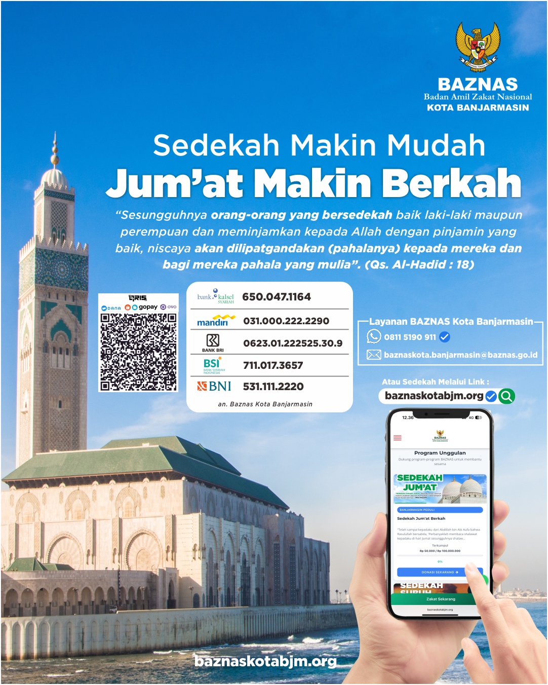 Sedekah Jumat Semakin Mudah Semakin Berkah